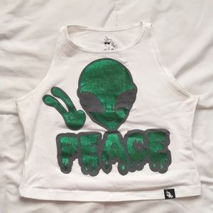 Alien crop top